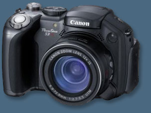 Canon PowerShot Pro Series S3 IS 6MP with 12x Image Stabilized Zoom for $281