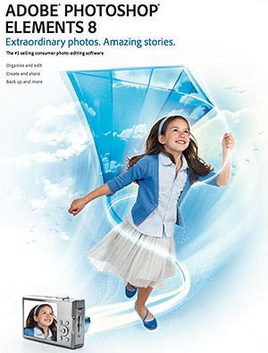 Photoshop Elements 8 software available for Windows and Mac