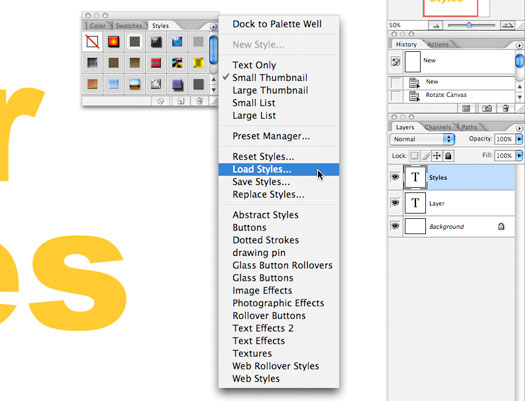 Working With Layer Styles In Photoshop - Tutorial