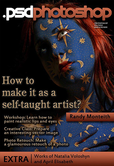 PSD Photoshop Magazine - August Issue Available - Free Download