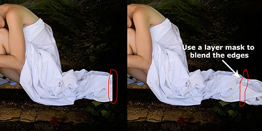 Photoshop Tutorial - How To Use Adjustment Layers To Create Light And Shadow Effects