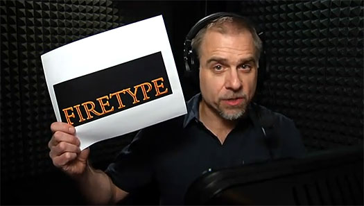 Click here to watch the free video tutorial, Creating A Molten Letter Effect, in a new window
