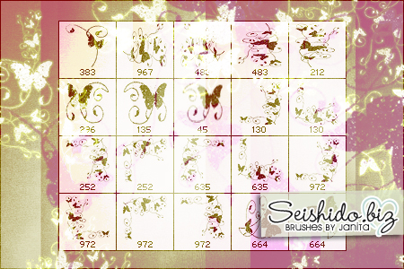 Butterfly Brushes