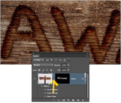 Creating A Hand-carved Wood Effect in Photoshop - Step-by-Step Tutorial and Video
