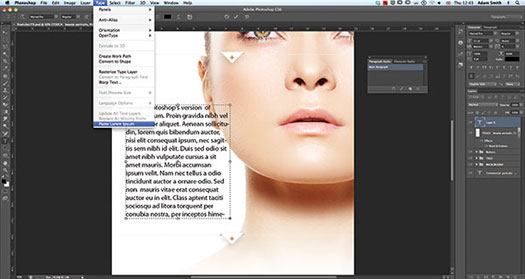 CS6 Tutorial - Formating Text In Photoshop CS6