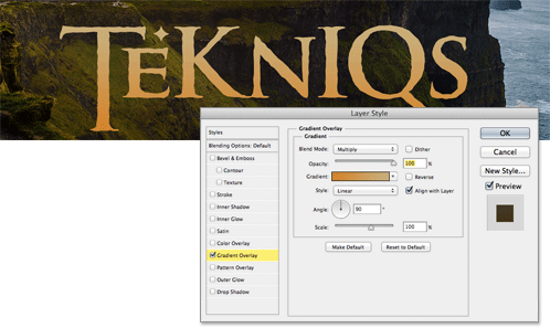 Hobbit-inspired Text - Photoshop Video Tutorial
