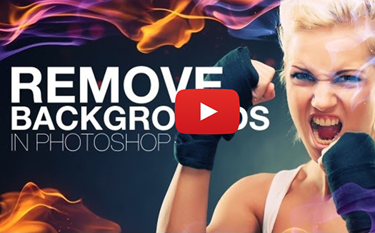 Remove Black and White Backgrounds in Photoshop