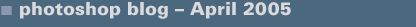 Photoshop Blog