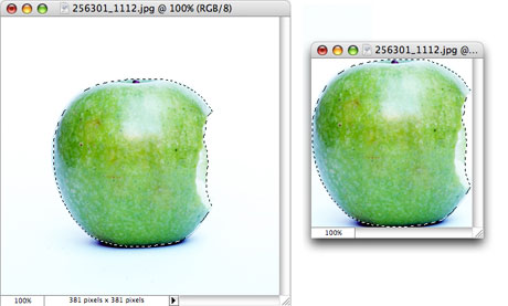 Photoshop Tip: Cropping Non-rectangular Selections