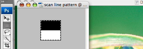 TV Scan Lines Effect In Photoshop - Adobe Photoshop tutorial